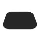 Prato Giratório Centro De Mesa Tampo Tábua Para Mesa 70 Cm - Preto Laca
