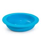 Prato Infantil Em Silicone Azul Silicone Line Moda do Chef
