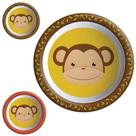 Prato Infantil Melamina Estampa Macaco - ART HOUSE Prato Infantil Melamina Estampa Macaco - ART HOUSE