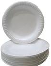 Prato isopor 23cm com 10 unidades