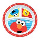 Prato NUK Sesame Street, 1 unidade (pacote com 1) com 3 compartimentos