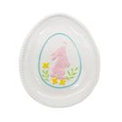 Prato oval coelho de sobremesa em porcelana linha pearl Prato oval coelho de sobremesa em porcelana linha pearl