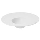 Prato Oxford Porcelana Branca para Entrada 30cm tipo Chapéu
