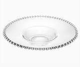 Prato p/ Massa/Risoto Pearl Bolinha Transparente 29 x 6 cm Prato p/ Massa/Risoto Pearl Bolinha Transparente 29 x 6 cm