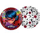 PRATO PAPEL REDONDO 18 cm LADYBUG CORE 12 un. REGINA FESTA PRATO PAPEL REDONDO 18 cm LADYBUG CORE 12 un. REGINA FESTA
