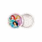 PRATO PAPEL REDONDO 18 cm PRINCESAS DISNEY 12 un.