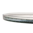Prato para Bolo Cristal com Pé Queen Verde 32x11cm - Wolff