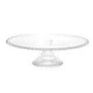 Prato Para Bolo De Cristal Com Pé Pearl Wolff Prato Para Bolo De Cristal Com Pé Pearl Wolff