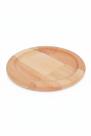 Prato para Churrasco Ø20x2cm Madeira Teca Woodart.