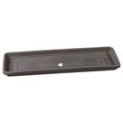 Prato para Floreira de Plástico cinza 48cm - PR6534-1 - PINCEIS ATLAS