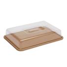 Prato para Frios Retangular em MDF com Tampa em Plástico 29410 - Dynasty
