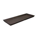Prato para Jardim Retangular Slim 41 Marrom/Café Prato para Jardim Retangular Slim 41 Marrom/Café