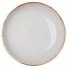 Prato para Massa de Cerâmica Linear Cinza 23cm 220648 - Lyor