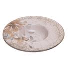 Prato para Risoto Magnólia 28cm Bege Cerâmica Wolff