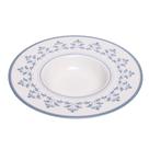 Prato para Risoto Porto 28cm Azul Cerâmica - Wolff