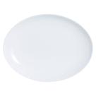 Prato para Servir Vidro Temp Oval Luminarc Diwali Branco