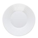 Prato para Sobremesa Lyor Mirage 18cm Branco Vidro Opalino