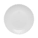 Prato para Sobremesa Lyor Nevada 19cm Branco Vidro Opalino