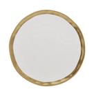 Prato para Sobremesa Wolff Dubai de Porcelana Branco 22cm