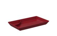 Prato Para Sushi Coza Uno 19,3 x 11,2 x 21,5 cm Vermelho Bold