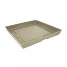 Prato para Vaso Quadrado Slim 23 Japi Prato para Vaso Quadrado Slim 23 Japi