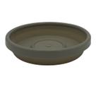 Prato para Vaso Veneza ECO 16 (14,5X2,5) Cinza Taupe OKLA