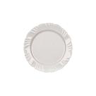 Prato Pétala Sobremesa - Lanche -19cm Branco 01uni Prato Pétala Sobremesa - Lanche -19cm Branco 01uni
