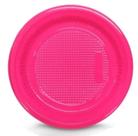 Prato Plástico Descartável Pink PR15 Com 10 Unidades Plastik Prato Plástico Descartável Pink PR15 Com 10 Unidades Plastik
