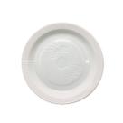 Prato Plástico Descartável Raso Copoplast 12cm Branco 100 Unidades 10x10 PS Resistente