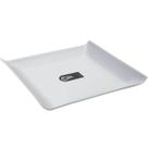 Prato Quadrado 16cm Branco Coza Cosy Servir Frios Petiscos Sanduiche Casual Pequeno