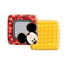 Prato Quadrado 18cm Mickey Clássico C/8 Unidades - Regina