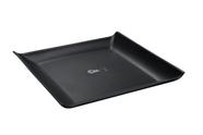 Prato Quadrado Grande Coza Cozy 20,6 x 20,6 x 2,6 cm Preto