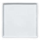 Prato Quadrado Raso em Porcelana 16x16cm Americana Germer Branco