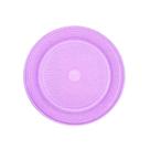 Prato raso 15cm biodegradavel lilas candy c/10un. bello