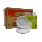 Prato Raso 15cm Branco Descartável Kerocopo Caixa Com 500 Unidades