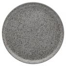 Prato Raso 26 cm Cerâmica Flat Gray Oxford