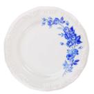 Prato Raso 26cm Porcelana Schmidt - Dec. Cora 2267
