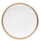 Prato Raso 27cm Porcelana Fio Ouro Paddy 6un Wolff Prato Raso 27cm Porcelana Fio Ouro Paddy 6un Wolff