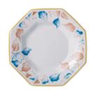 Prato Raso 28cm Porcelana Schmidt - Dec. Jerico 2393 Prato Raso 28cm Porcelana Schmidt - Dec. Jerico 2393