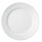 Prato Raso Branco Resistente Restaurante Hotel Buffet 26cm