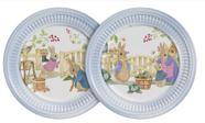 Prato raso Casa Del Páscoa 28cm - Scalla 1ª Linha