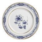 Prato Raso Cerâmica 29cm Refeição Xangai Azul Alleanza Luxo