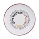 Prato Raso Chicago 25cm Porcelana Tramontina 96580181