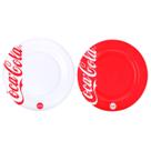 Prato Raso Coca Cola Melamina 25cm 6un Hauskraft Prato Raso Coca Cola Melamina 25cm 6un Hauskraft