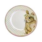Prato Raso Coelha Agnes Decorativo Mesa Posta Páscoa 30cm