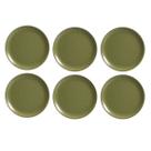 Prato Raso Coup Organic Olive de Cerâmica 29cm 6 Unidades - Alleanza 7577-201