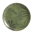 Prato Raso de Cerâmica Coup Palm Tree Olive Alleanza 29cm
