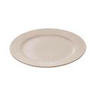 Prato raso de ceramica lines creme 27,5cm wolff
