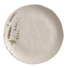 Prato Raso De Cerâmica Orgânico Lavanda 26,5cm Porto Brasil