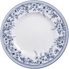 Prato Raso de Jantar 28cm Porcelana Tramontina Azzura Floral Azul Avulso